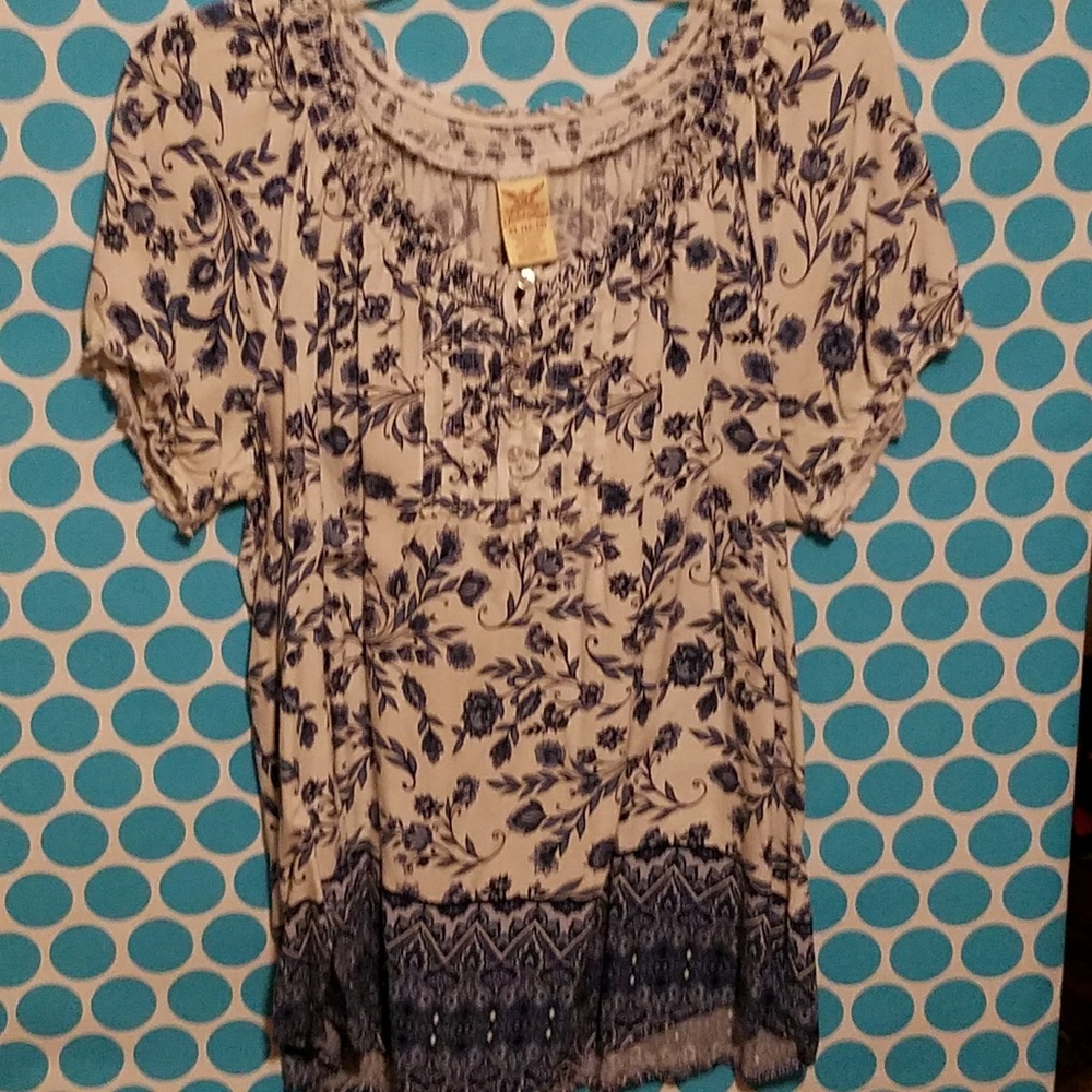 Lightweight floral shirt